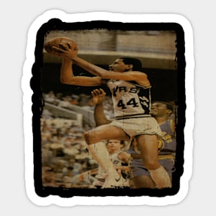 George Gervin Dunk Vintage Sticker